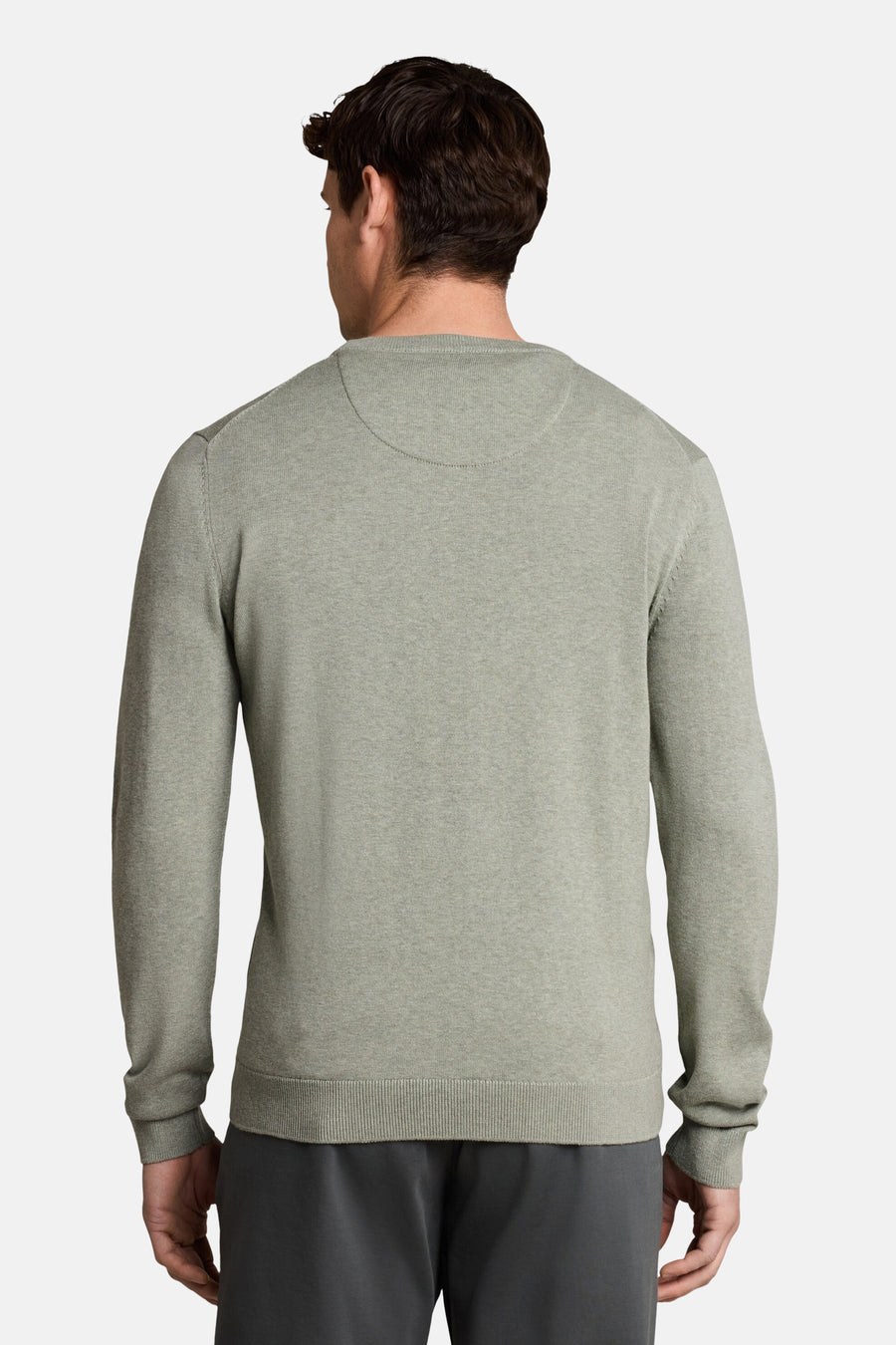 Trui met ronde hals groen - Tom Tailor