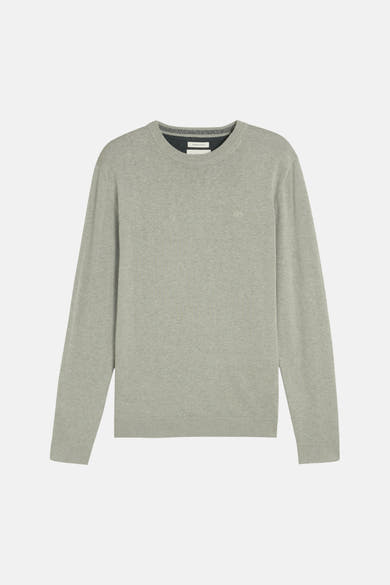 Trui met ronde hals groen - Tom Tailor