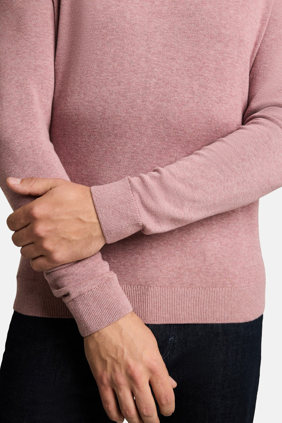 Pull col rond rose - Tom Tailor