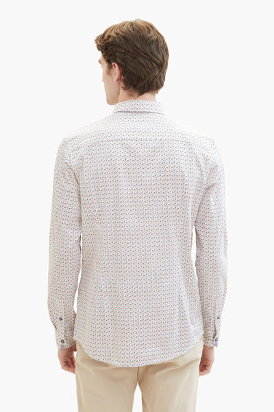 Chemise (manches longues) Blanc - Tom Tailor