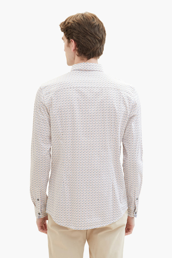 Chemise (manches longues) Blanc - Tom Tailor
