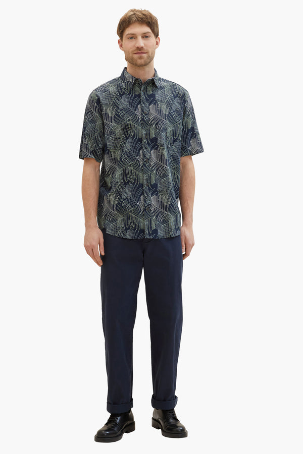 Chemise (manches courtes) Multicolore - Tom Tailor