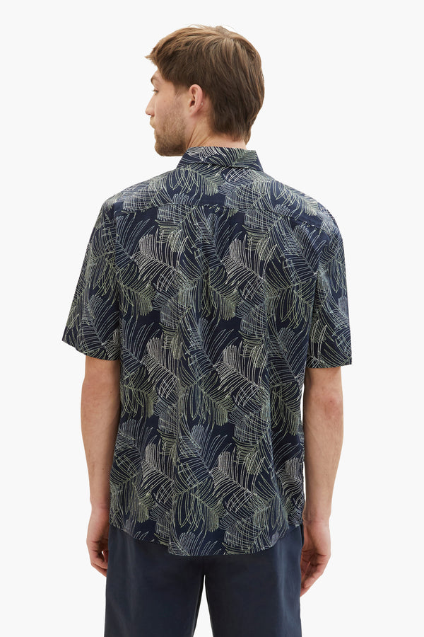 Chemise (manches courtes) Multicolore - Tom Tailor