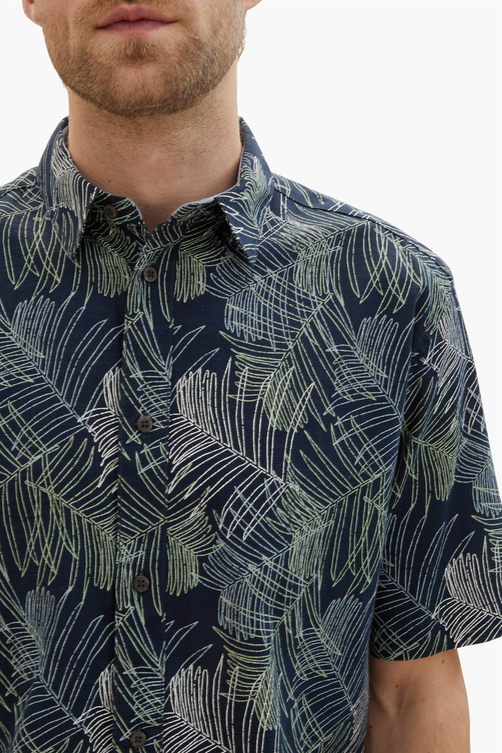 Chemise (manches courtes) Multicolore - Tom Tailor