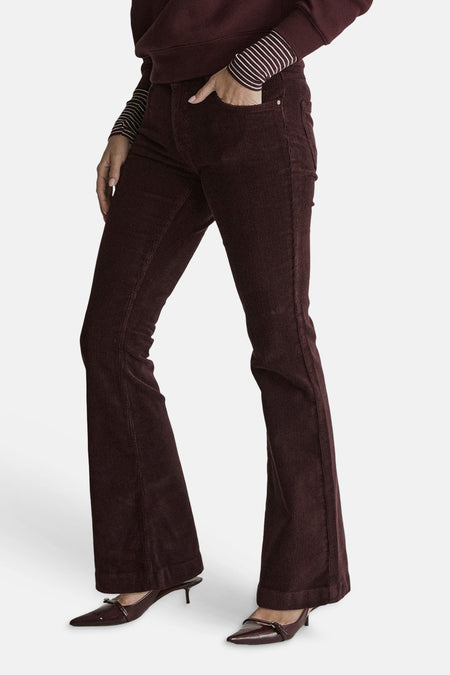 Dames sb seizoensbroek elastic rouge - PARA MI