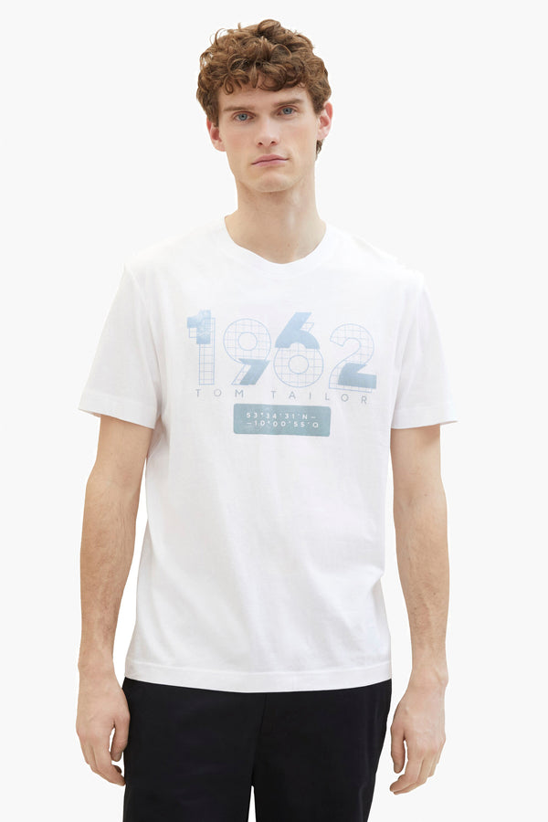T-shirt (korte mouwen) Wit - Tom Tailor