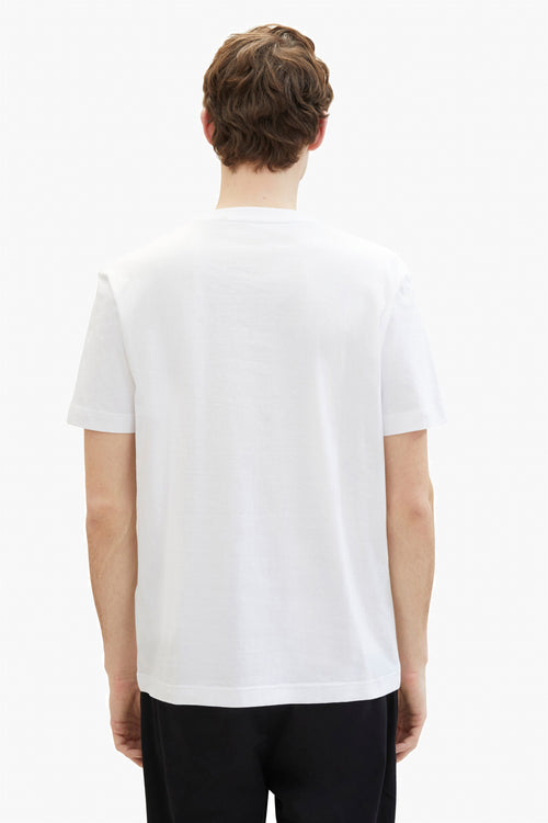 T-shirt (manches courtes) Blanc - Tom Tailor