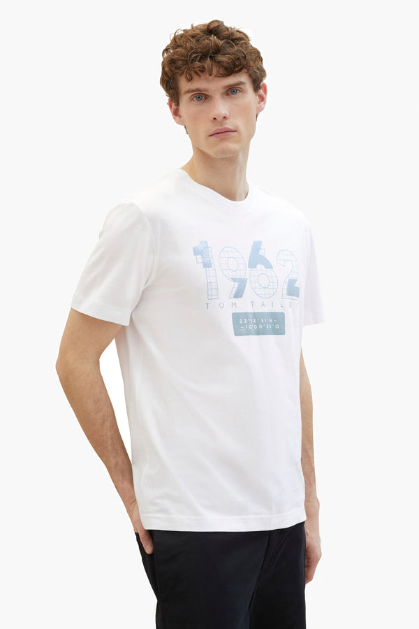 T-shirt (korte mouwen) Wit - Tom Tailor