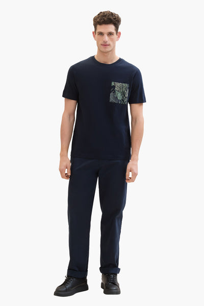 T-shirt (manches courtes) Bleu - Tom Tailor