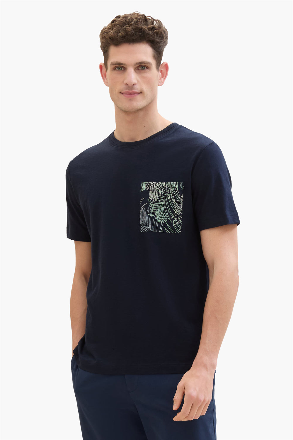 T-shirt (manches courtes) Bleu - Tom Tailor