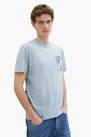 T-shirt (manches courtes) Bleu - Tom Tailor