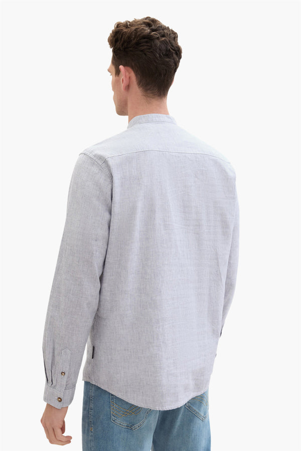 Chemise (manches longues) Bleu - Tom Tailor