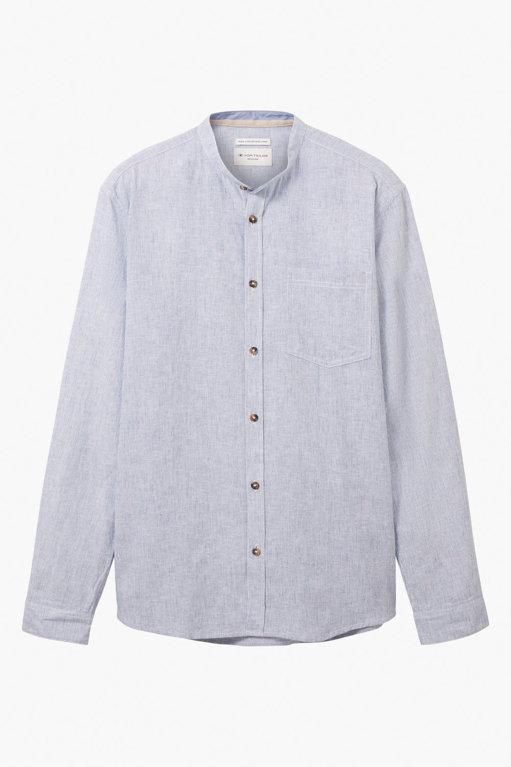 Chemise (manches longues) Bleu - Tom Tailor