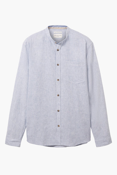 Chemise (manches longues) Bleu - Tom Tailor