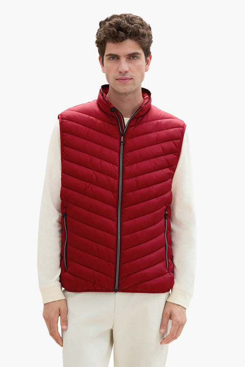 Bodywarmer Rouge - Tom Tailor