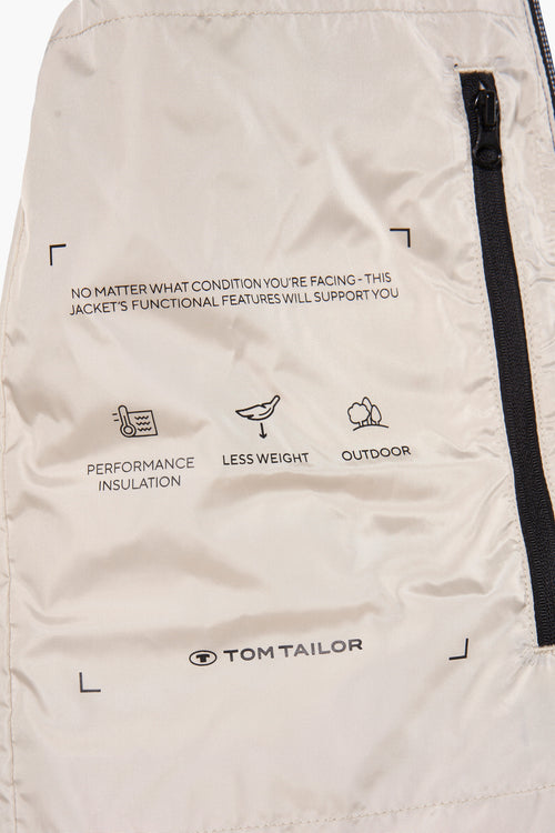 Veste courte Bleu - Tom Tailor