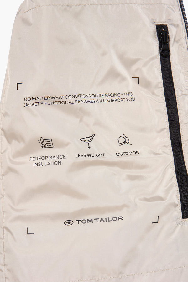 Veste courte Bleu - Tom Tailor