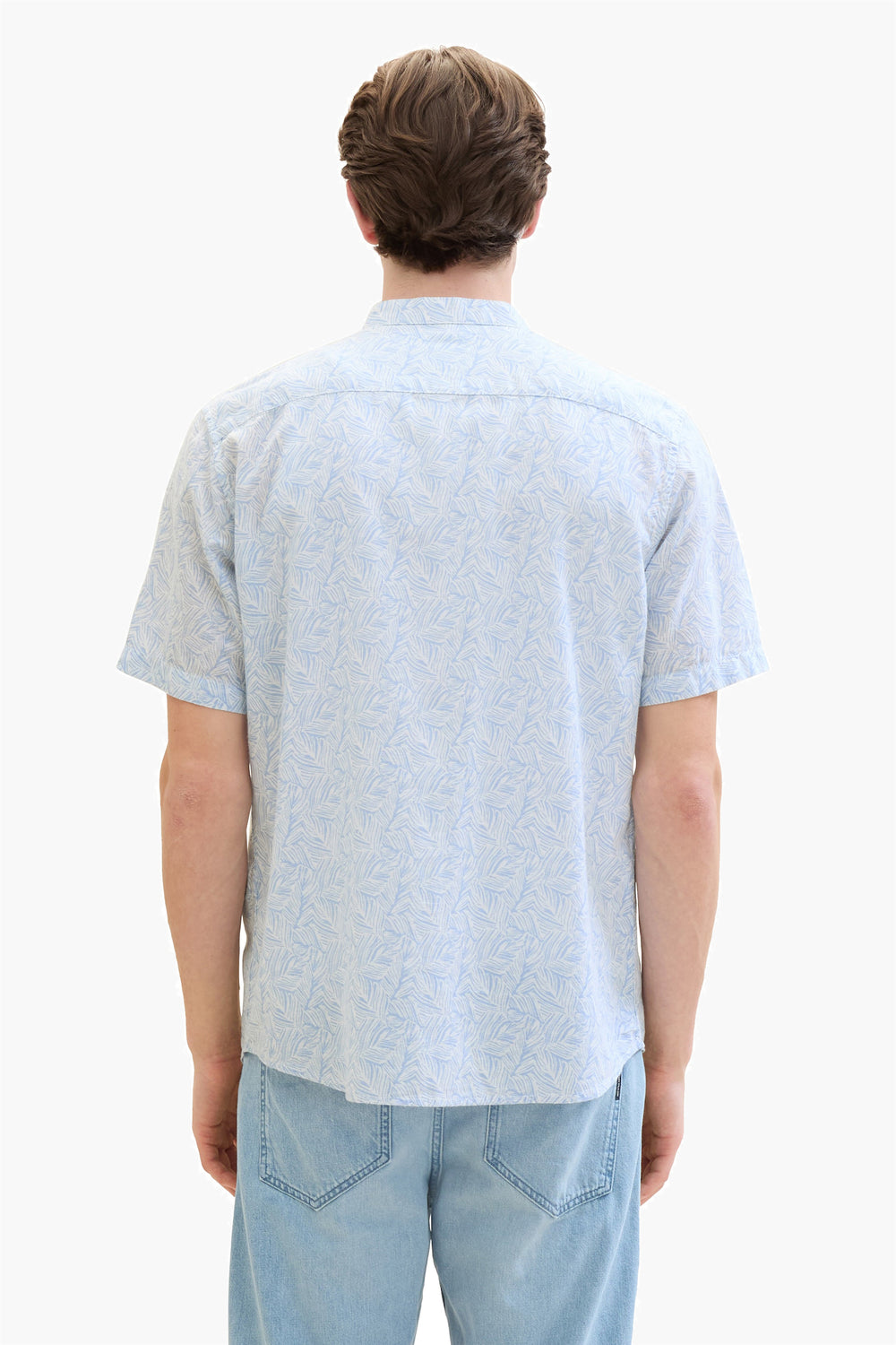 Chemise (manches courtes) Bleu - Tom Tailor