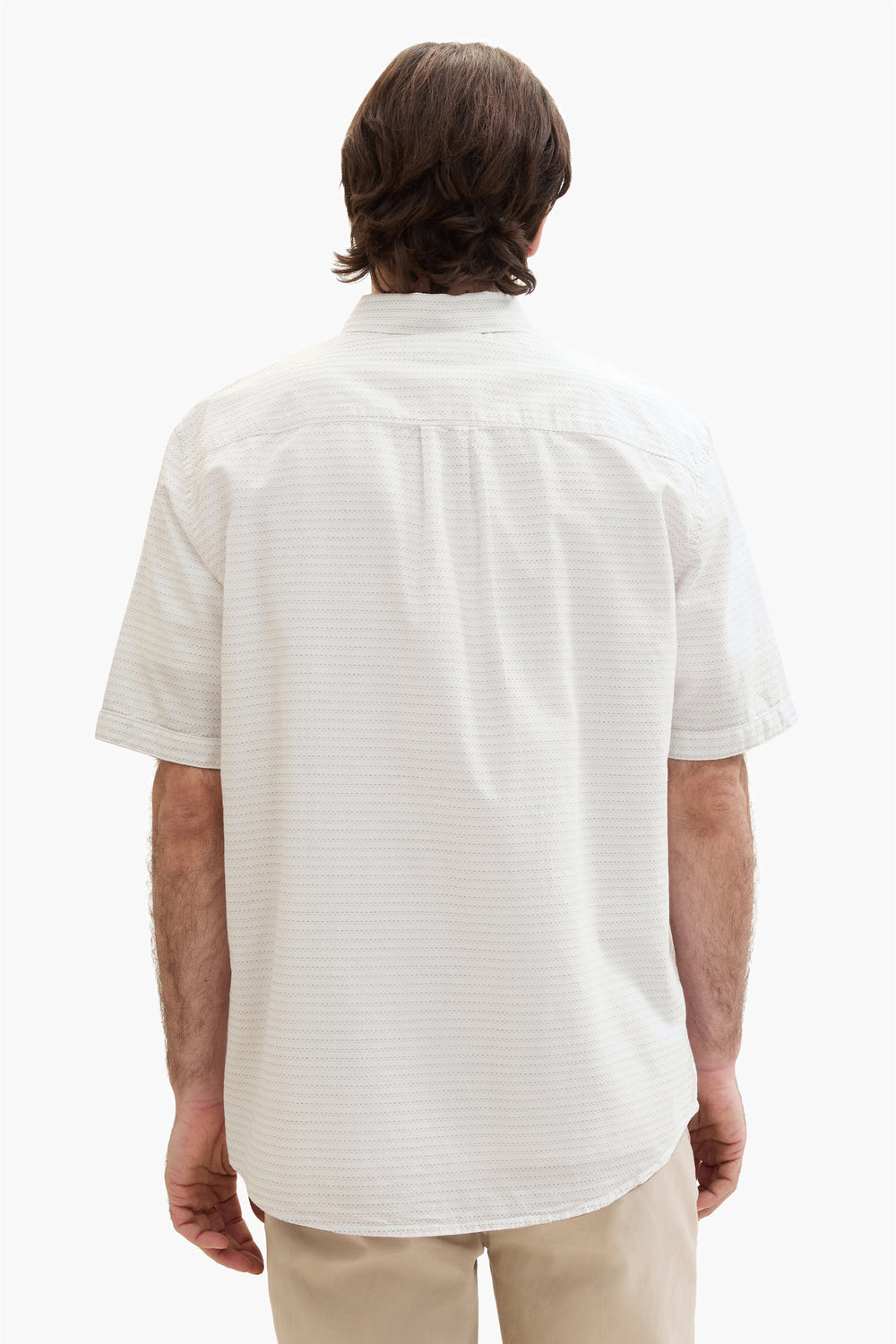Chemise (manches courtes) Blanc - Tom Tailor