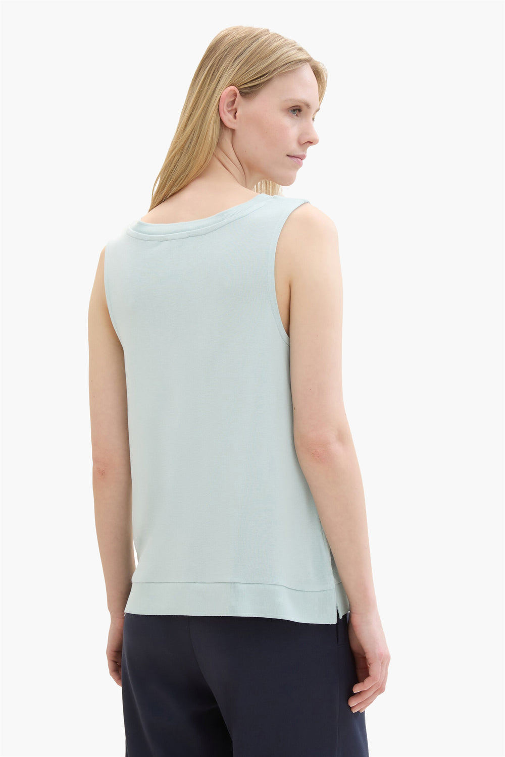 Top (sans manches) Bleu - Tom Tailor