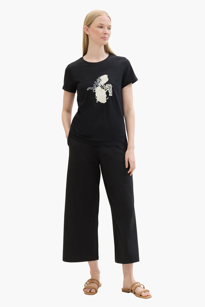 T-shirt (manches courtes) Noir - Tom Tailor