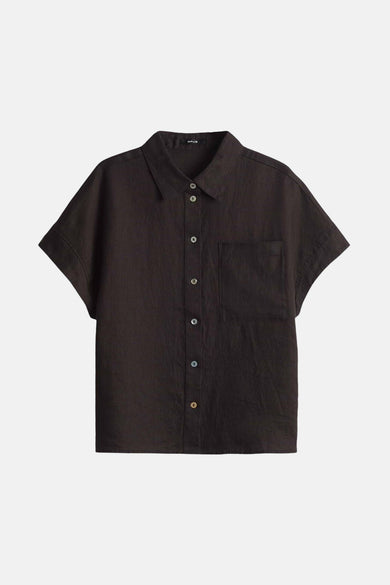 Hemd met korte mouwen - bruin