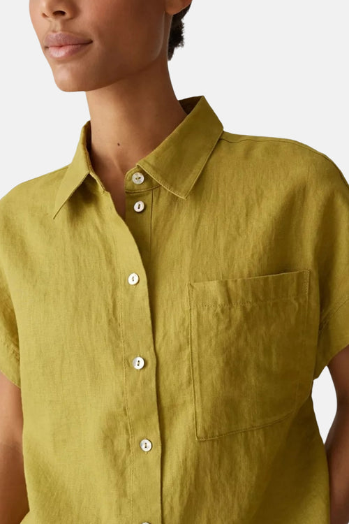 Hemd met korte mouwen - groen