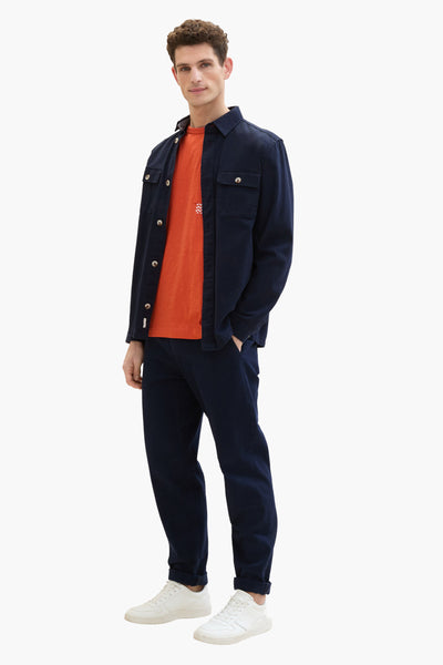 T-shirt (manches courtes) Orange - Tom Tailor