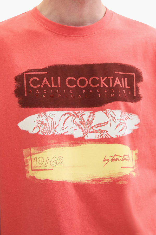 T-shirt (manches courtes) Rose - Tom Tailor