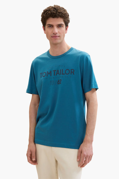 T-shirt (manches courtes) Bleu - Tom Tailor