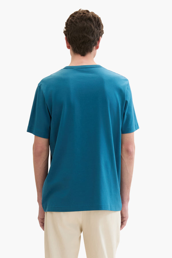 T-shirt (manches courtes) Bleu - Tom Tailor