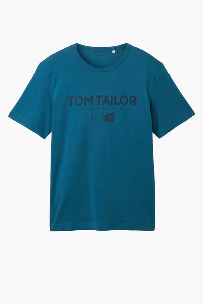 T-shirt (manches courtes) Bleu - Tom Tailor