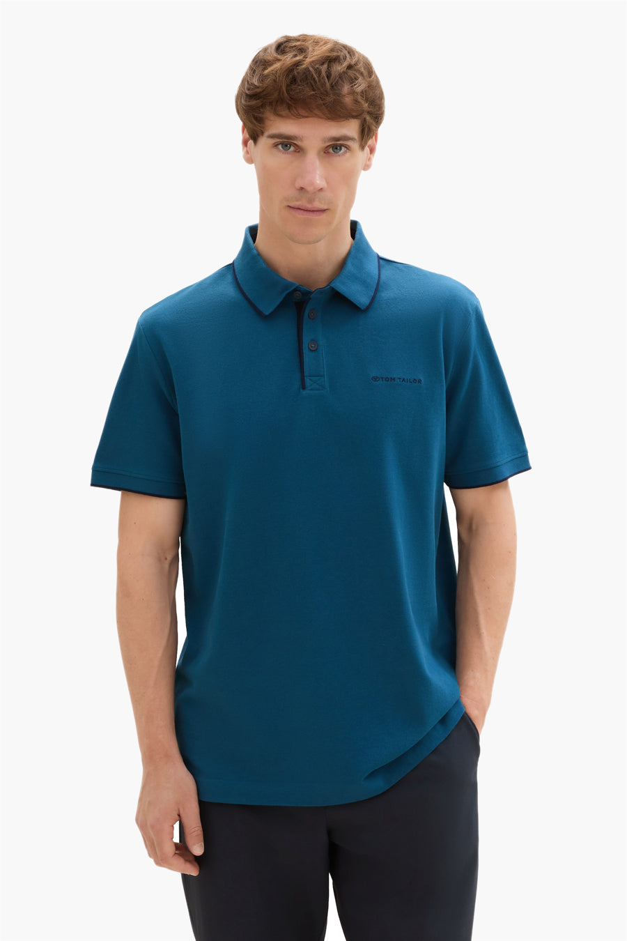 Polo Blauw - Tom Tailor