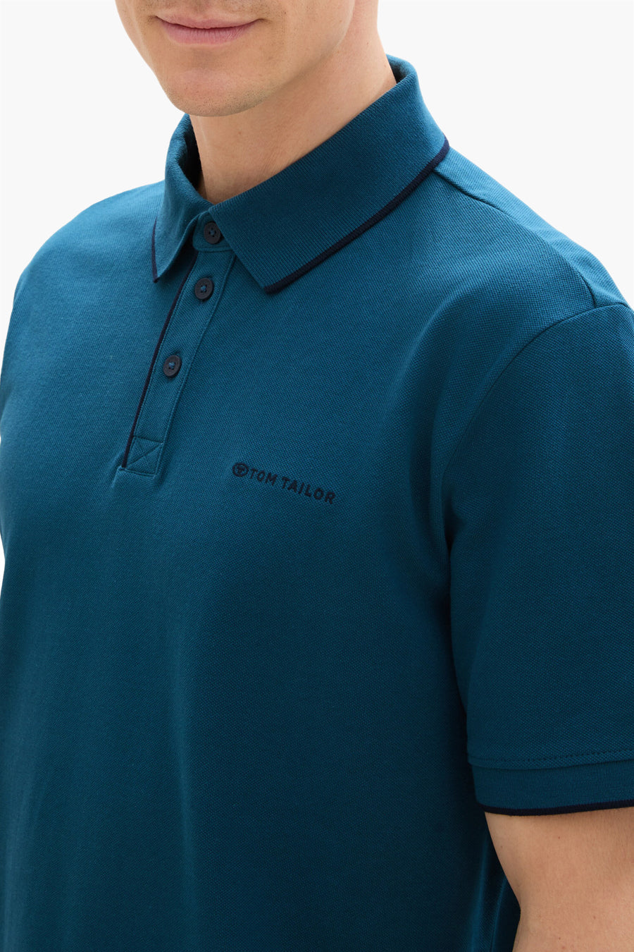 Polo Blauw - Tom Tailor