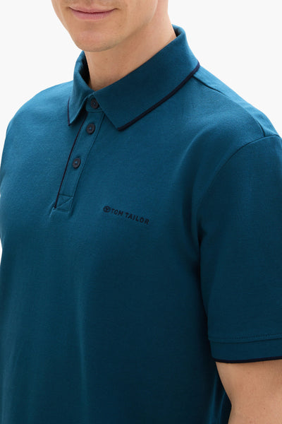 Polo Blauw - Tom Tailor