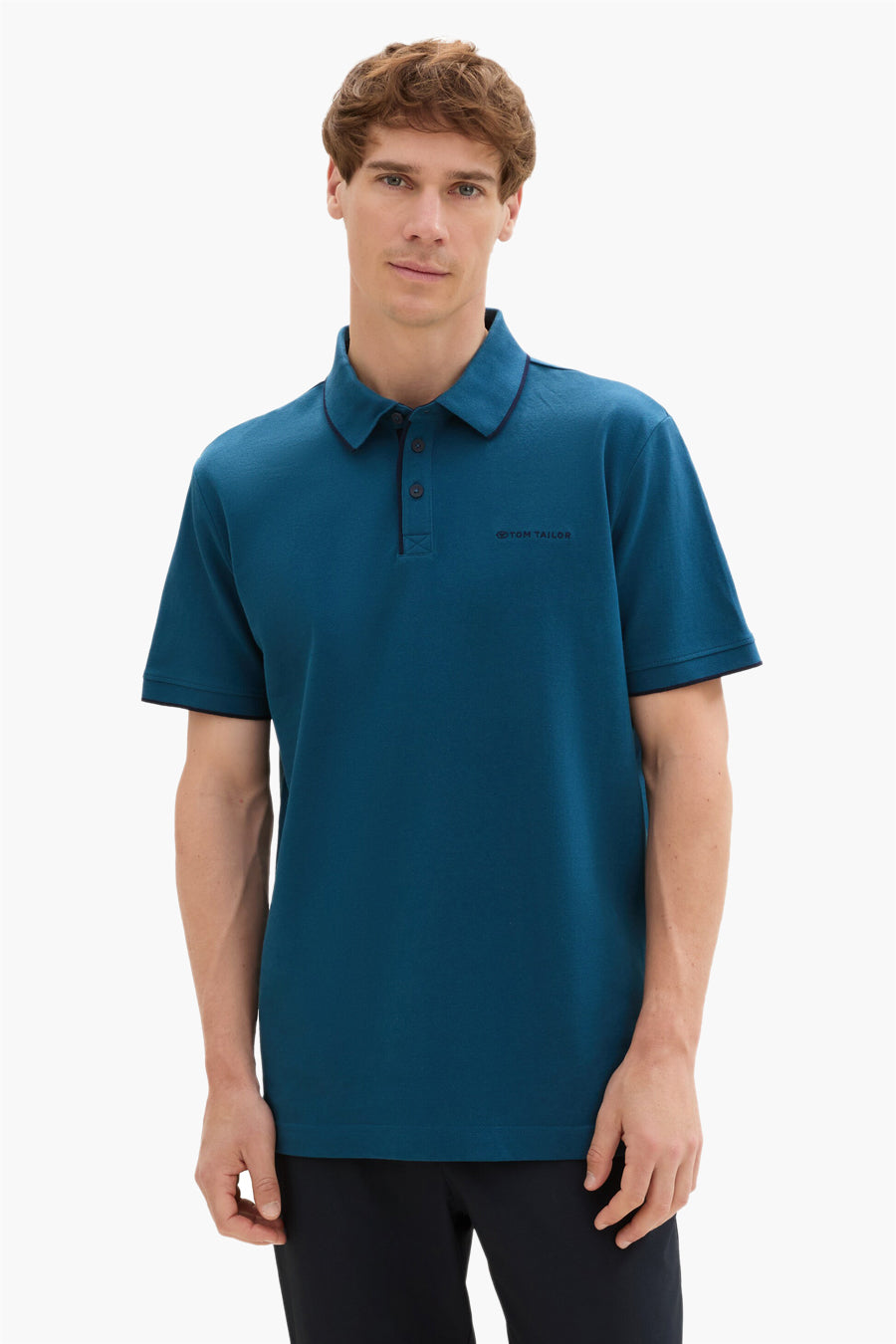 Polo Blauw - Tom Tailor