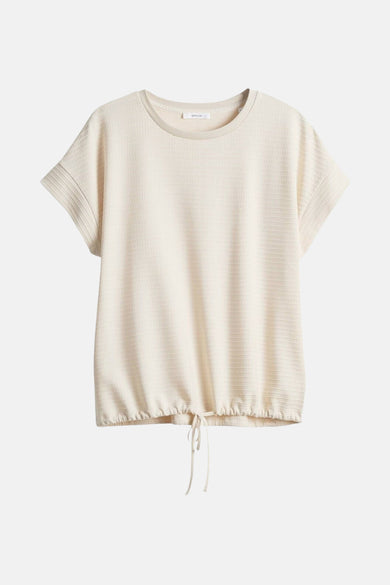 T-shirt met korte mouwen - ecru