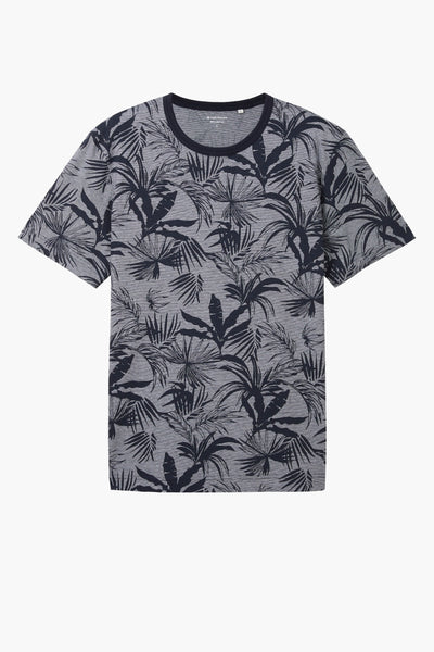 T-shirt (korte mouwen) Blauw - Tom Tailor