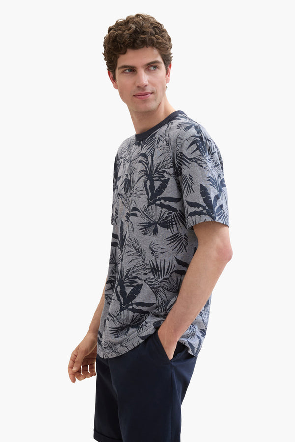 T-shirt (manches courtes) Bleu - Tom Tailor