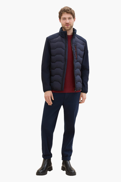Veste courte Bleu - Tom Tailor