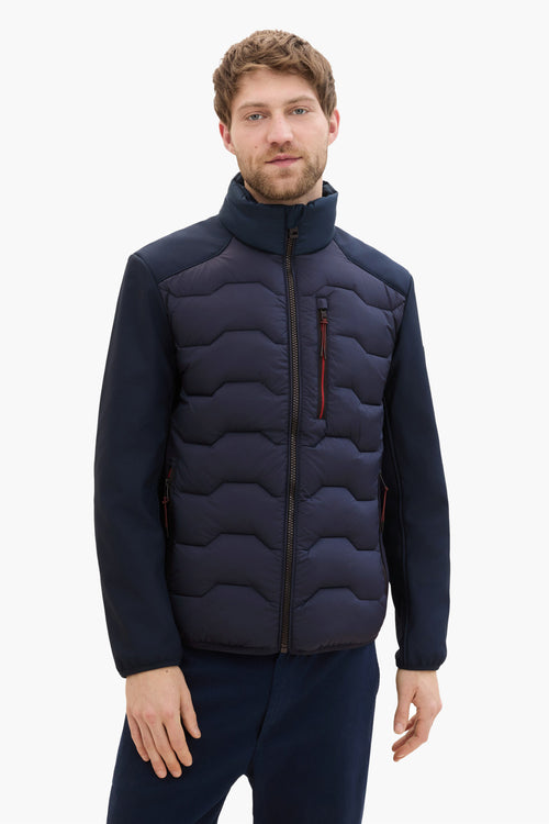 Veste courte Bleu - Tom Tailor