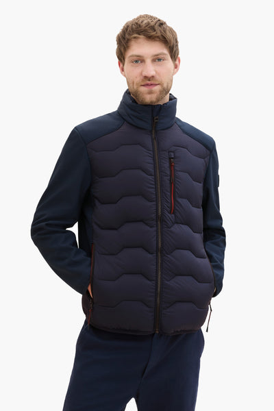 Veste courte Bleu - Tom Tailor