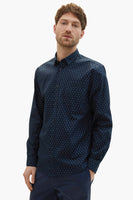Chemise à manches longues - bleu
