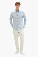Hemd (lange mouwen) Blauw - Tom Tailor