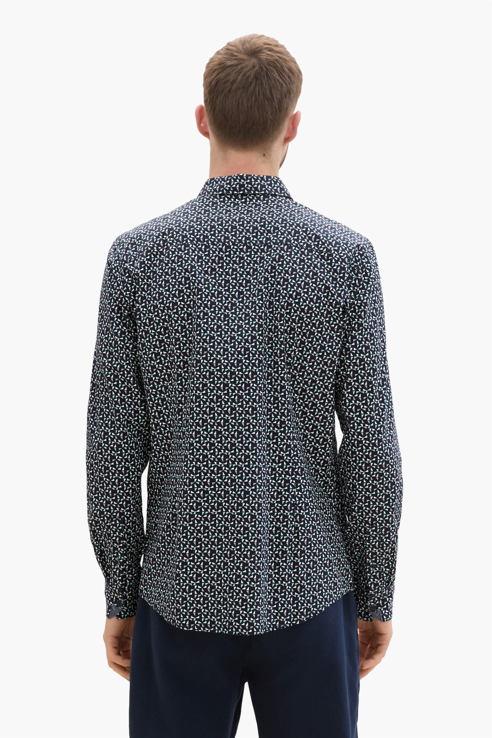 Chemise (manches longues) Bleu - Tom Tailor