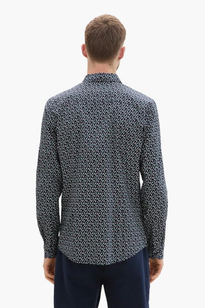 Chemise (manches longues) Bleu - Tom Tailor