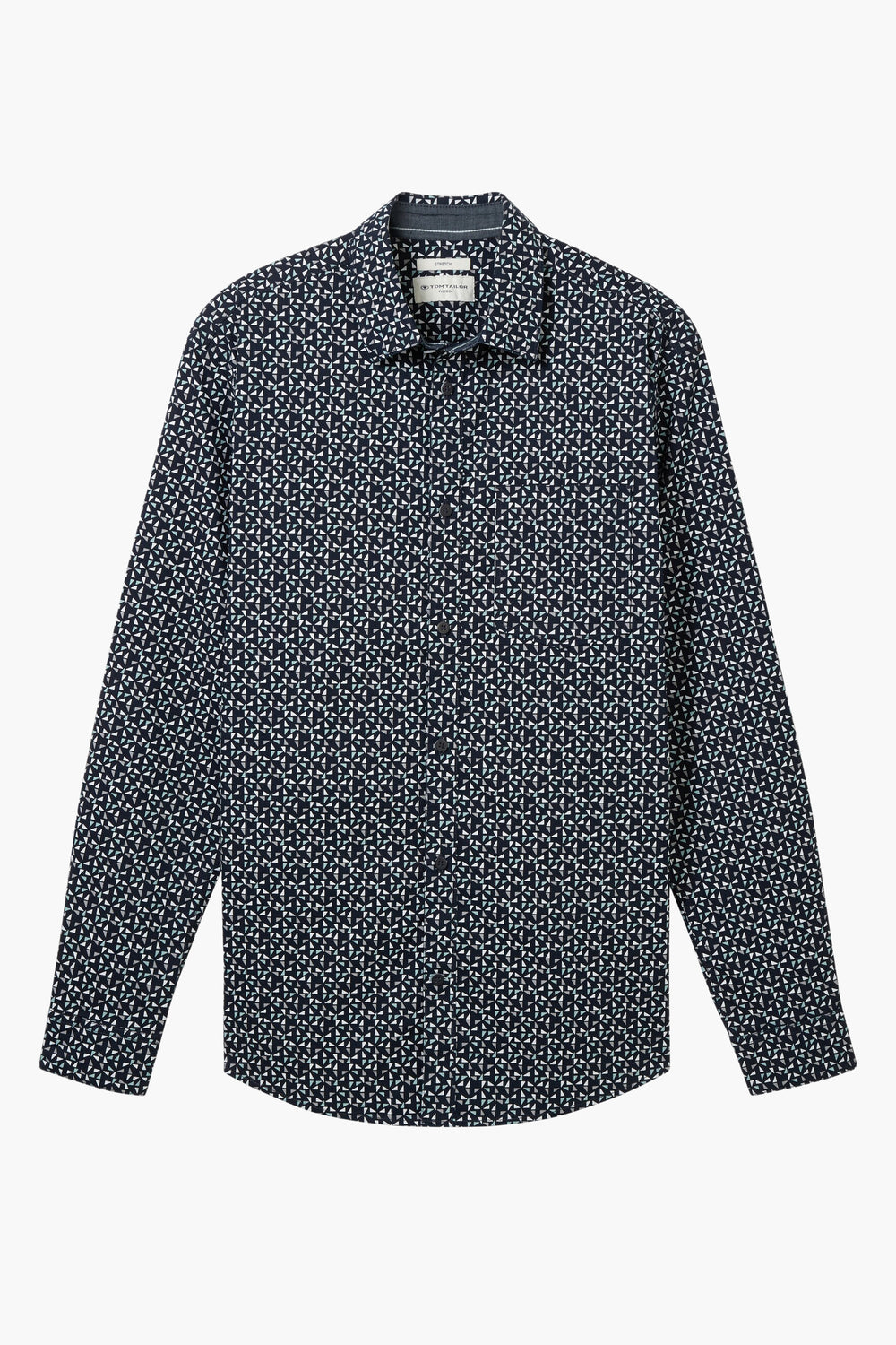 Chemise (manches longues) Bleu - Tom Tailor