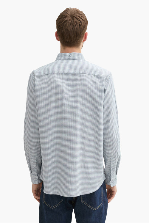 Chemise (manches longues) Vert - Tom Tailor