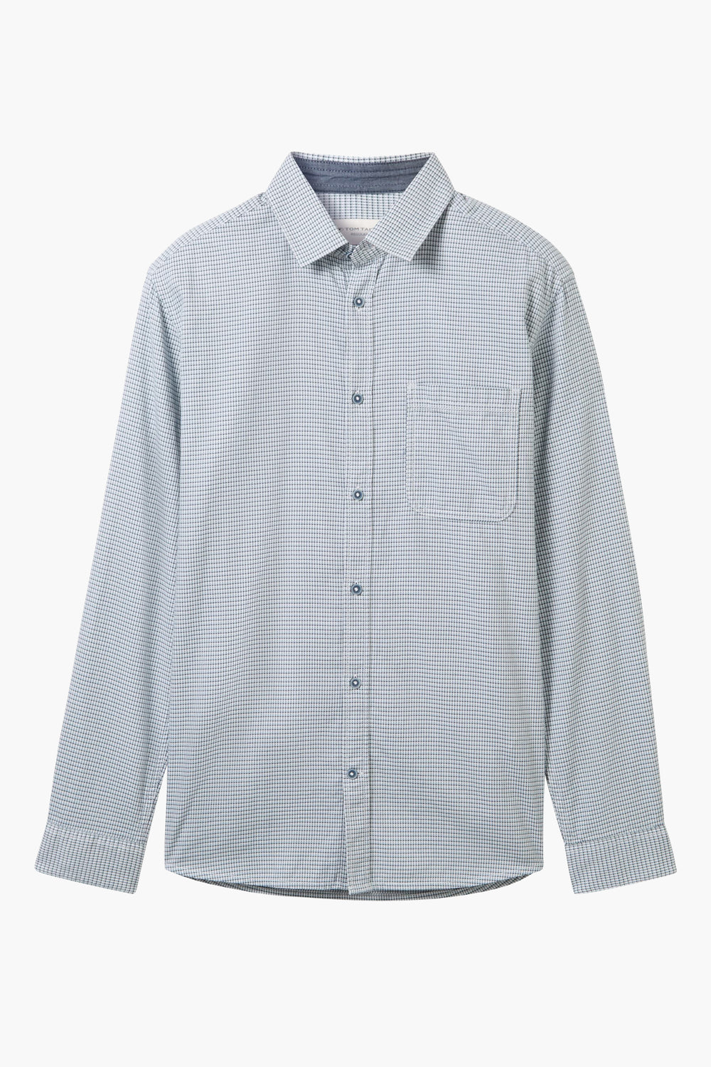 Chemise (manches longues) Vert - Tom Tailor