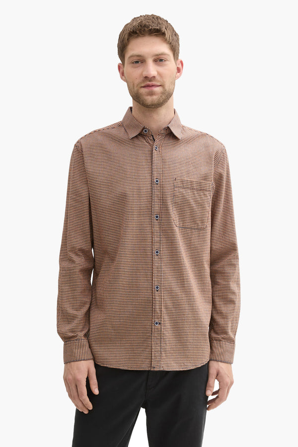 Chemise (manches longues) Orange - Tom Tailor